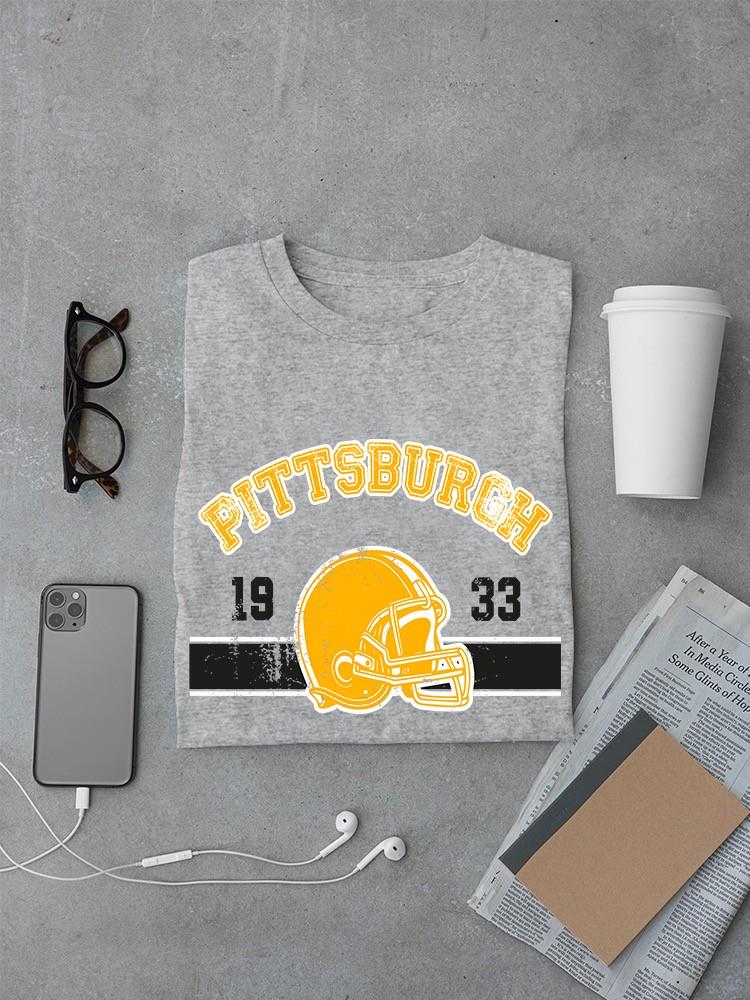 Pittsburgh Football Team T-shirt -SmartPrintsInk Designs