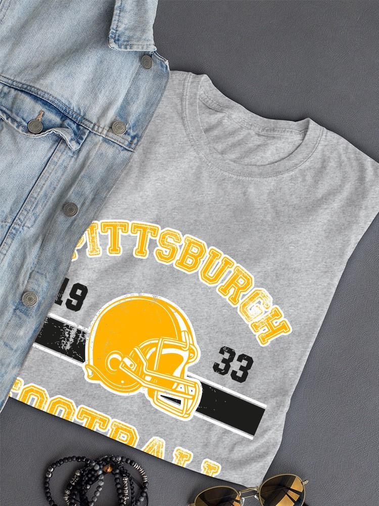 Pittsburgh Football Team T-shirt -SmartPrintsInk Designs