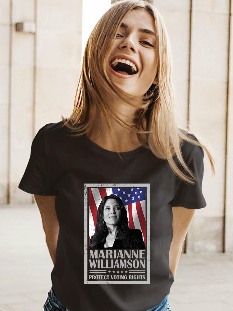 Marianne Williamson Rights T-shirt -SmartPrintsInk Designs