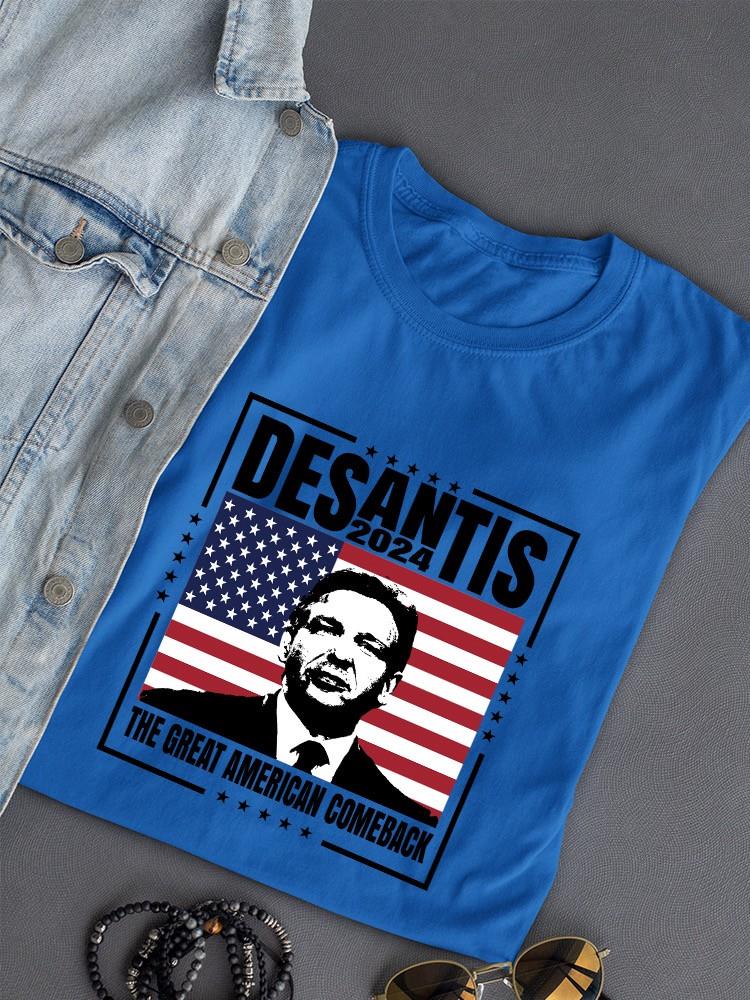 Trump Back 2024 T-shirt -SmartPrintsInk Designs