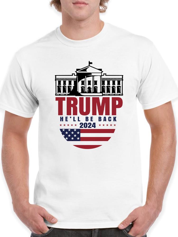 Trump Back 2024 T-shirt -SmartPrintsInk Designs