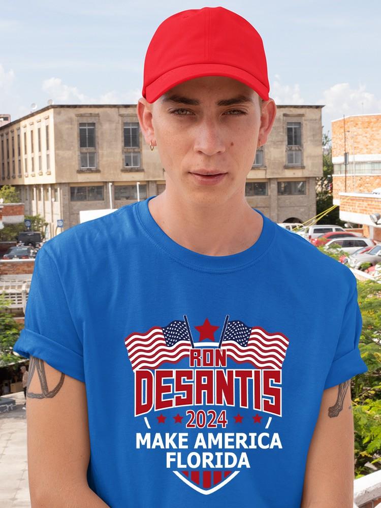 Desantin Make America Florida T-shirt -SmartPrintsInk Designs