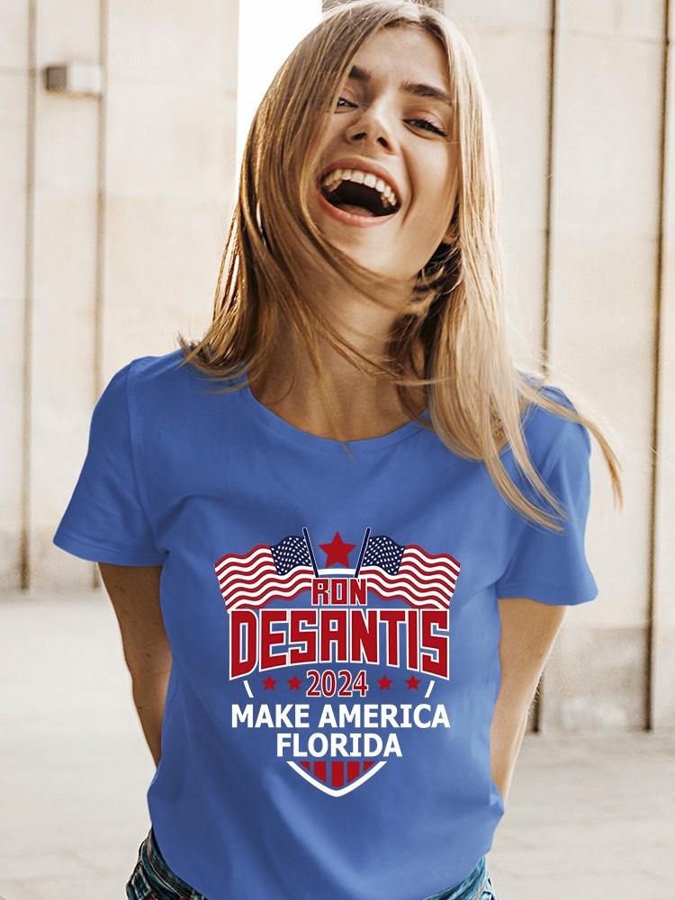 Desantin Make America Florida T-shirt -SmartPrintsInk Designs