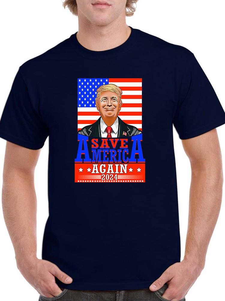 Save America Again Trump 2024 T-shirt -SmartPrintsInk Designs