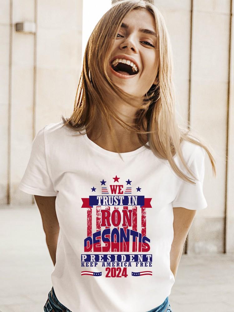 Ron Desantin Keep America Free T-shirt -SmartPrintsInk Designs