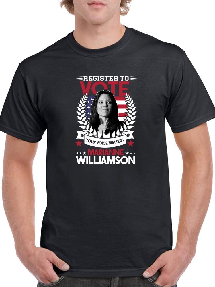 Williamson Your Voice Matter T-shirt -SmartPrintsInk Designs