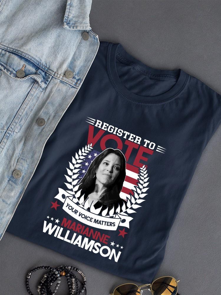 Williamson Your Voice Matter T-shirt -SmartPrintsInk Designs