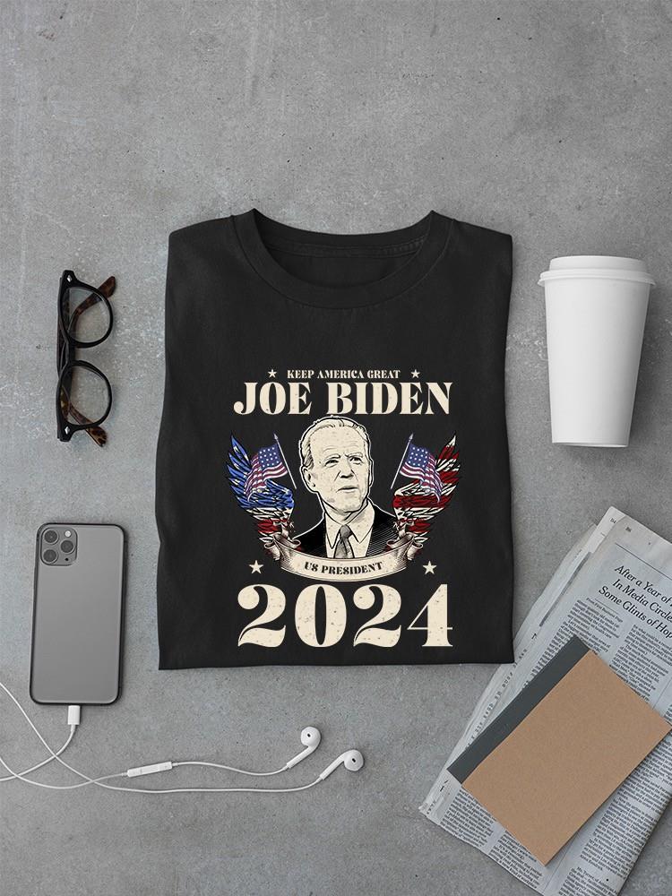 Biden 2024 Keep America Great T-shirt -SmartPrintsInk Designs