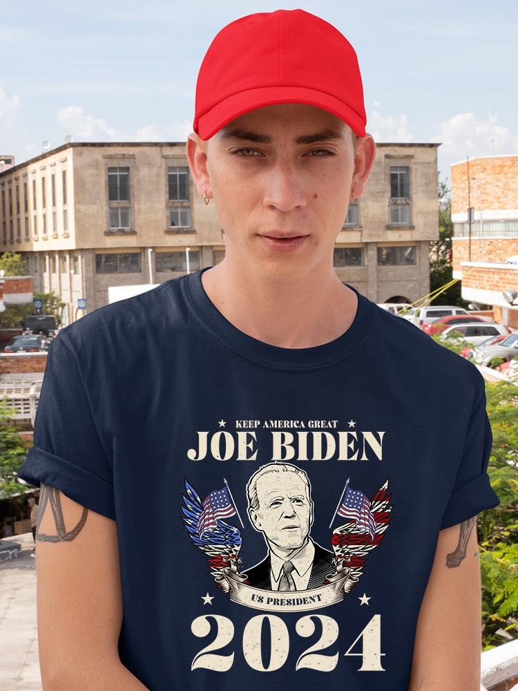 Biden 2024 Keep America Great T-shirt -SmartPrintsInk Designs