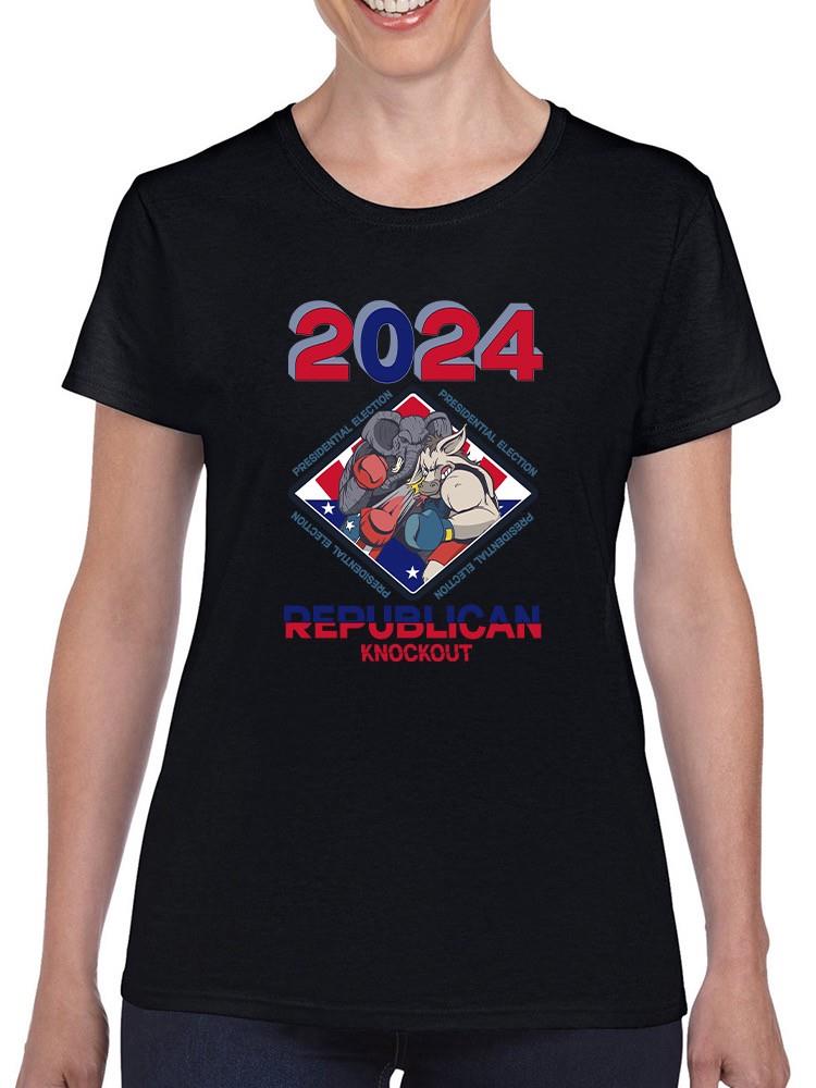 2024 Republican Knockout T-shirt -SmartPrintsInk Designs