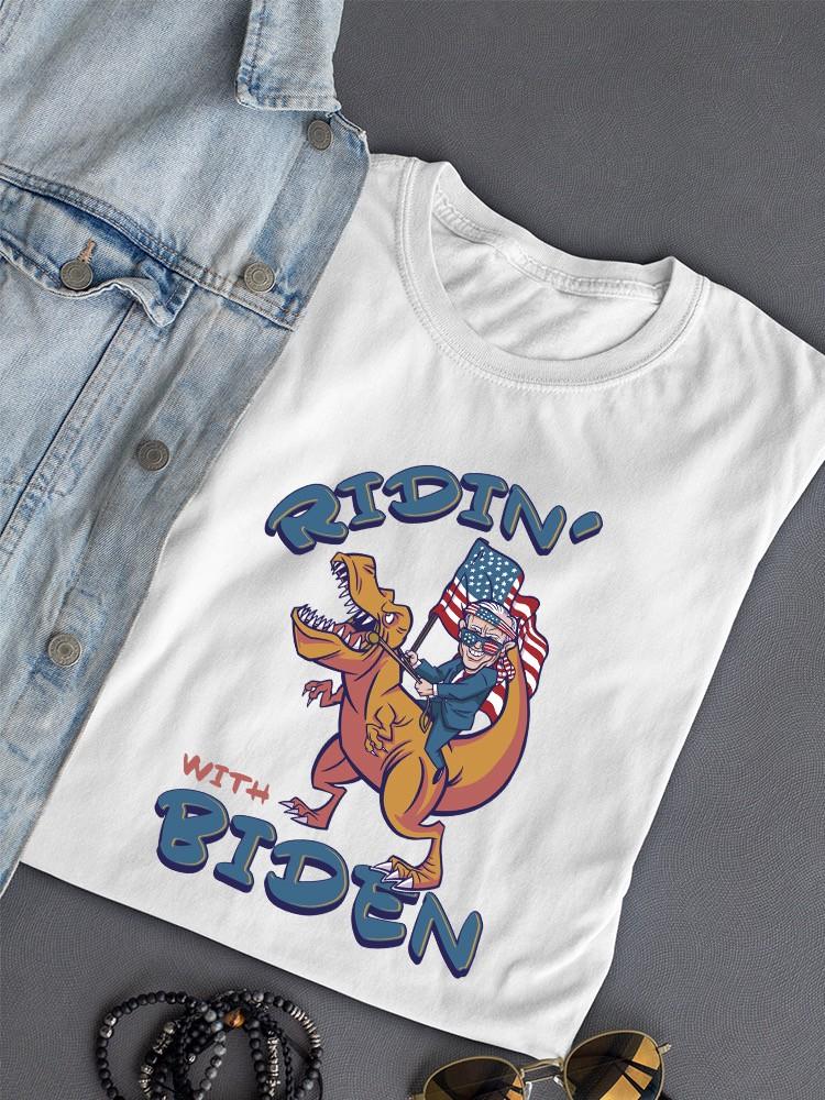 Ridin' With Biden T-shirt -SmartPrintsInk Designs