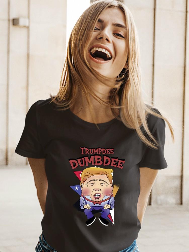 Trumpdee Dumbdee T-shirt -SmartPrintsInk Designs