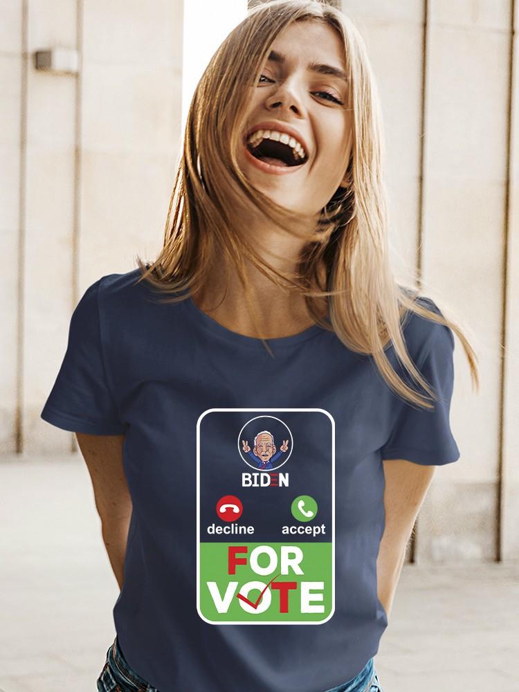 Biden For Vote T-shirt -SmartPrintsInk Designs