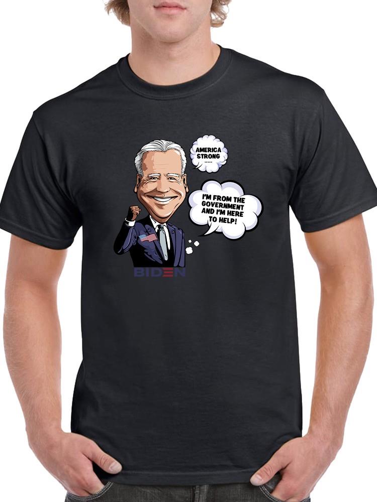 Biden America Strong T-shirt -SmartPrintsInk Designs