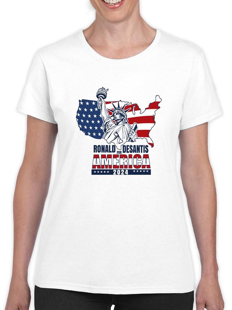Ronald Desantis For America T-shirt -SmartPrintsInk Designs
