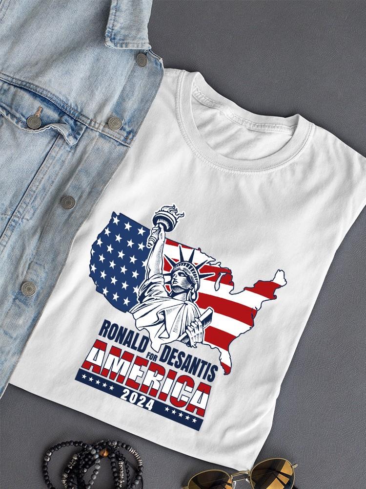 Ronald Desantis For America T-shirt -SmartPrintsInk Designs