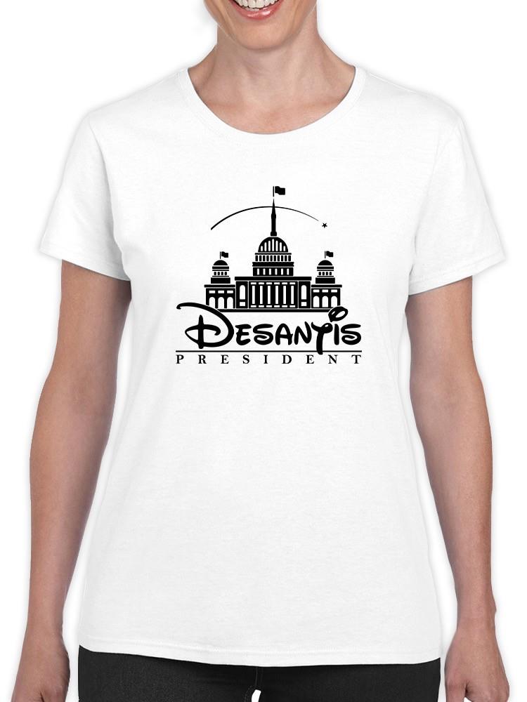 Desantis President Cartoon T-shirt -SmartPrintsInk Designs