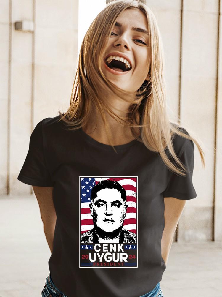 Cenk Uygur President T-shirt -SmartPrintsInk Designs