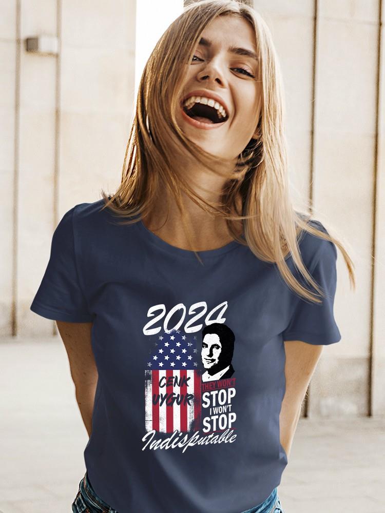 Cenk Uygur Indisputable 2024 T-shirt -SmartPrintsInk Designs