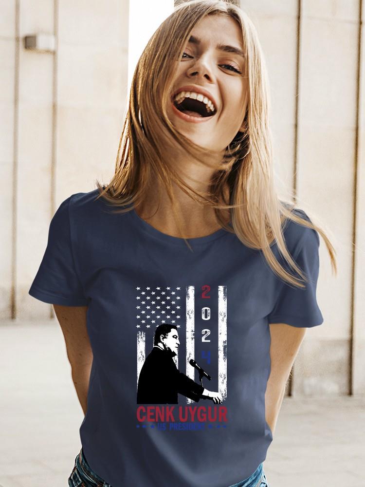 Cenk Uygur President 2024 T-shirt -SmartPrintsInk Designs