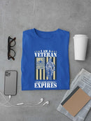 I Am A Veteran T-shirt -SmartPrintsInk Designs