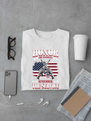Honor The Sacrifice T-shirt -SmartPrintsInk Designs