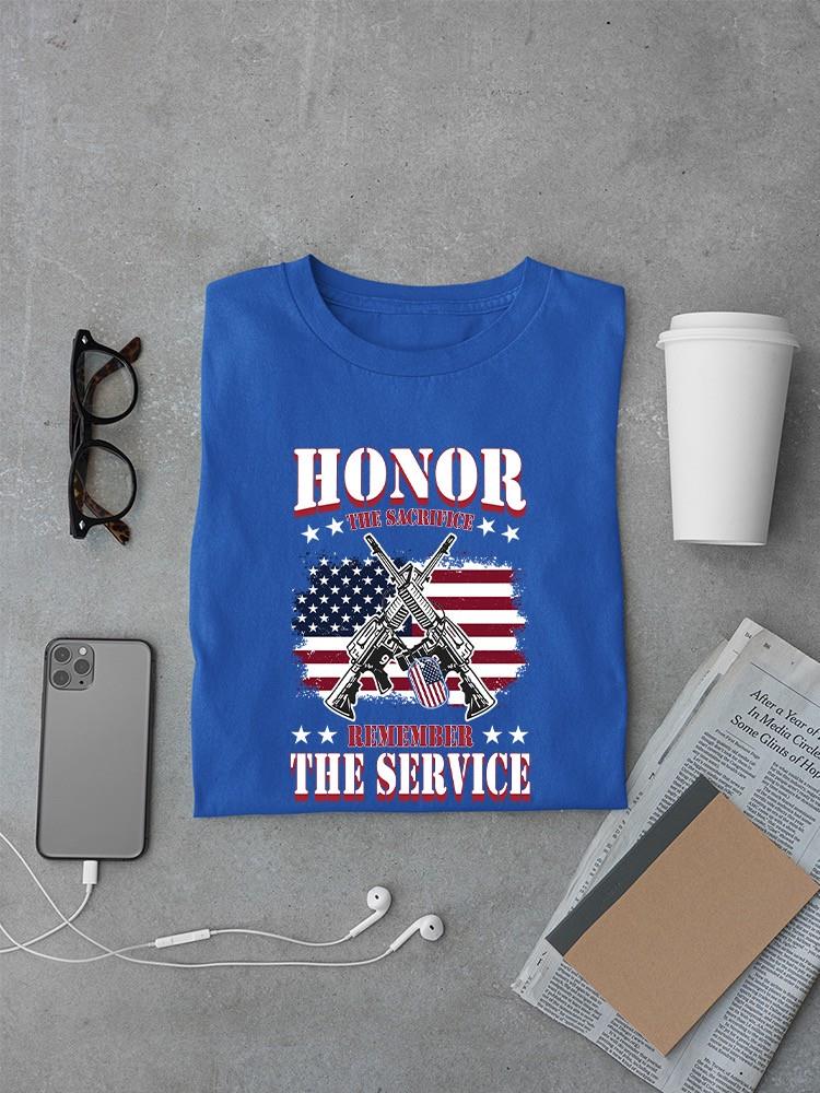Honor The Sacrifice T-shirt -SmartPrintsInk Designs