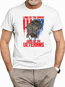 Land Of The Brave T-shirt -SmartPrintsInk Designs