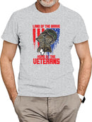 Land Of The Brave T-shirt -SmartPrintsInk Designs