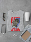 Land Of The Brave T-shirt -SmartPrintsInk Designs