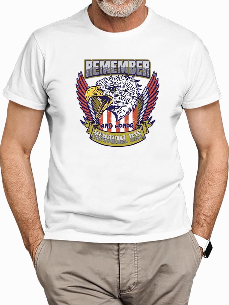 Remember And Honor Memorial Day T-shirt -SmartPrintsInk Designs