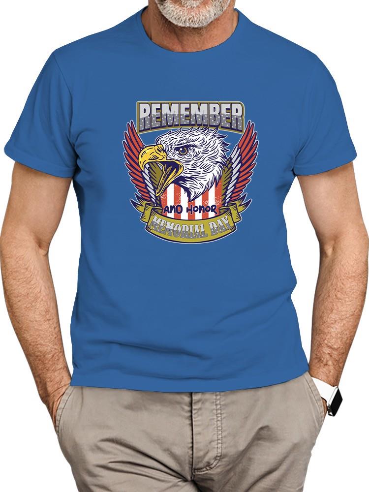 Remember And Honor Memorial Day T-shirt -SmartPrintsInk Designs