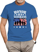 Honor Our Veterans T-shirt -SmartPrintsInk Designs