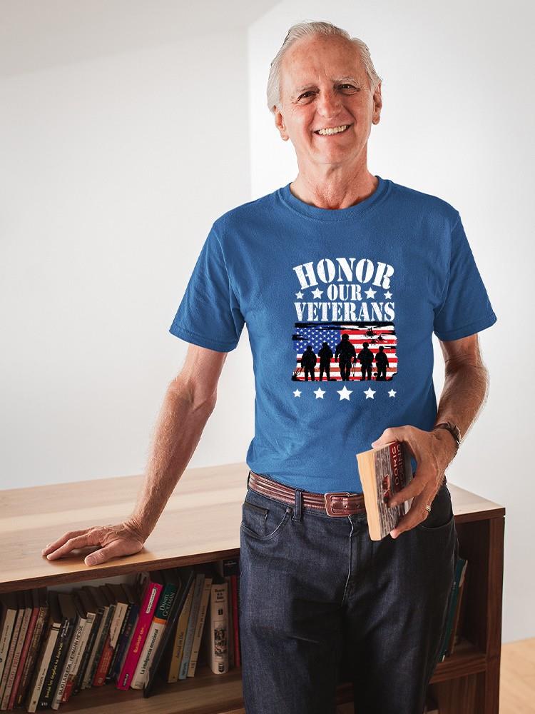 Honor Our Veterans T-shirt -SmartPrintsInk Designs