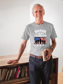 Honor Our Veterans T-shirt -SmartPrintsInk Designs