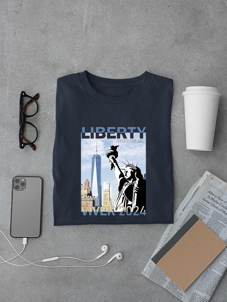Liberty Vivek 2024 T-shirt -SmartPrintsInk Designs