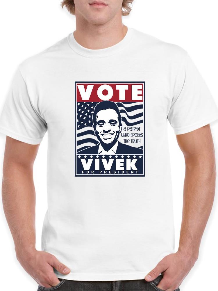 Vote Vivek For President T-shirt -SmartPrintsInk Designs