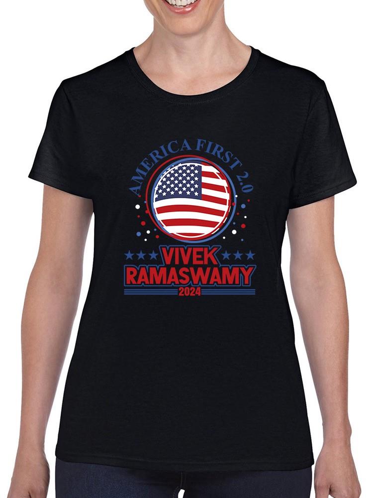 America First 2.0 Vivek 2024 T-shirt -SmartPrintsInk Designs