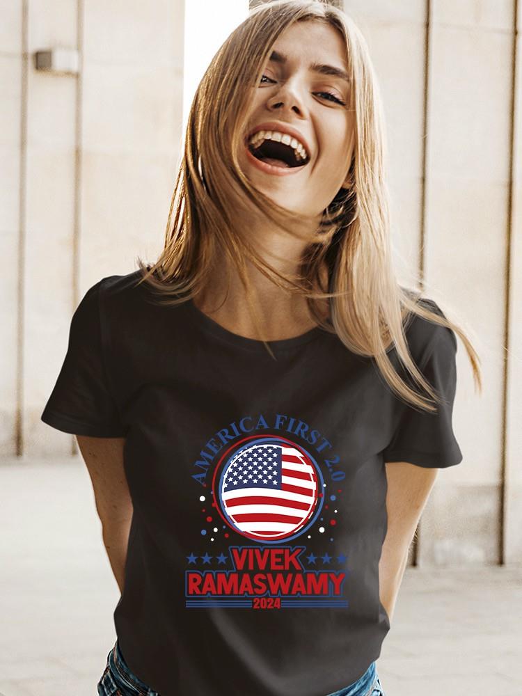 America First 2.0 Vivek 2024 T-shirt -SmartPrintsInk Designs