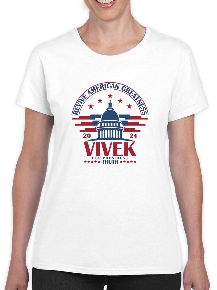 Revive America Greatness Vivek  T-shirt -SmartPrintsInk Designs