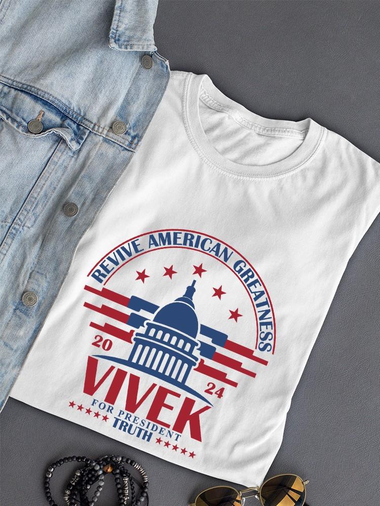 Revive America Greatness Vivek  T-shirt -SmartPrintsInk Designs