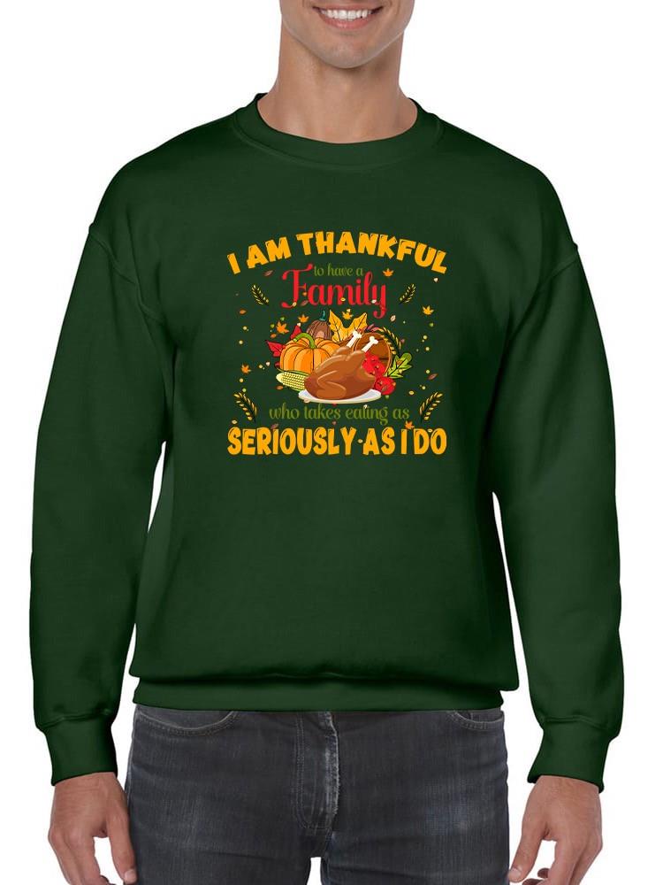Thankful To Have A Family Hoodie -SmartPrintsInk Designs