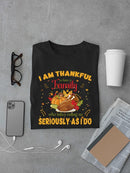 Thankful To Have A Family T-shirt -SmartPrintsInk Designs