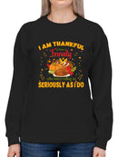 Thankful To Have A Family Hoodie -SmartPrintsInk Designs