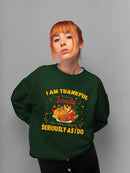 Thankful To Have A Family Hoodie -SmartPrintsInk Designs