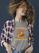 Thankful To Have A Family T-shirt -SmartPrintsInk Designs