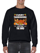 Every Thanksgiving Give The Bird Hoodie -SmartPrintsInk Designs