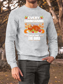 Every Thanksgiving Give The Bird Hoodie -SmartPrintsInk Designs