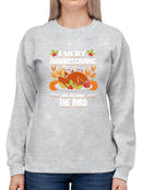 Every Thanksgiving Give The Bird Hoodie -SmartPrintsInk Designs