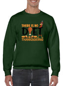 There Is No Diet In Thanksgiving Hoodie -SmartPrintsInk Designs